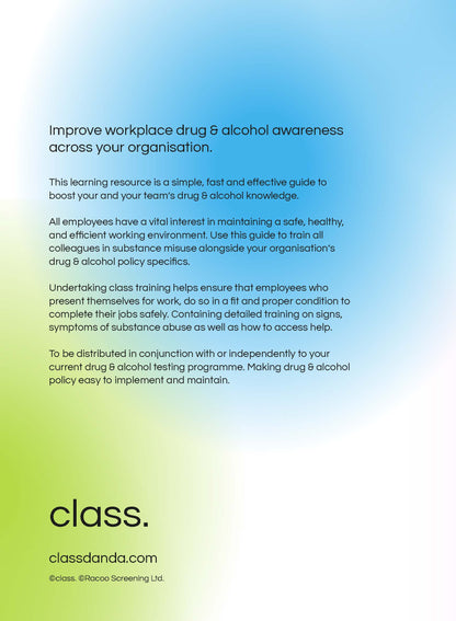 Drug & Alcohol Misuse Employee Awareness Guide