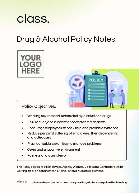 Organisation Customised Policy - Workplace Folded Leaflet