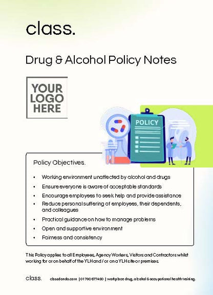 Organisation Customised Policy - Workplace Folded Leaflet