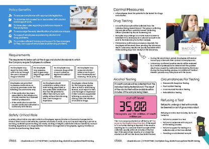 Organisation Customised Policy - Workplace Folded Leaflet